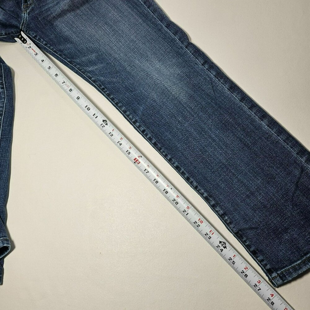 Lucky Brand 221 Straight Leg Stretch Jeans Men's Size 30x28" Medium Blue Wash - Picture 10 of 10